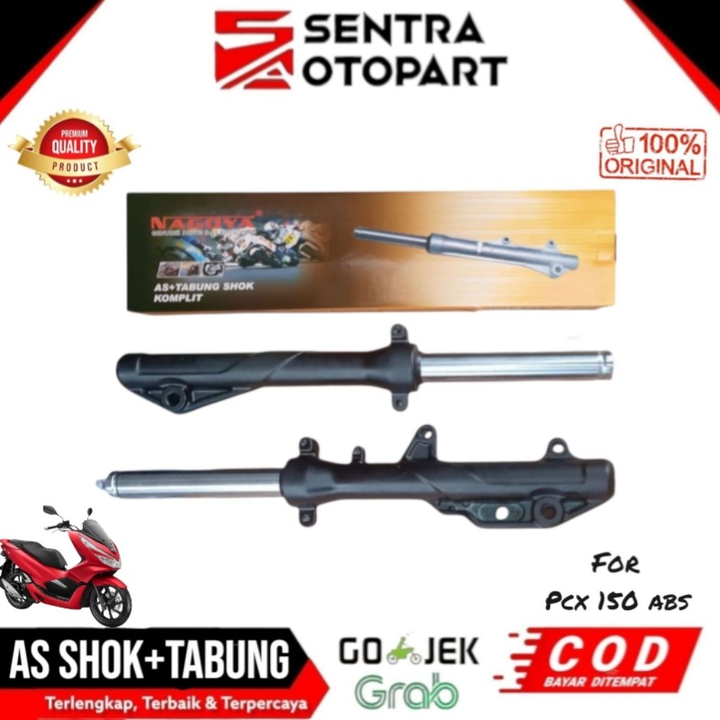 As shok shock shokbreaker depan lengkap tabung pcx 150 abs dan pcx 150 non abs nagoya