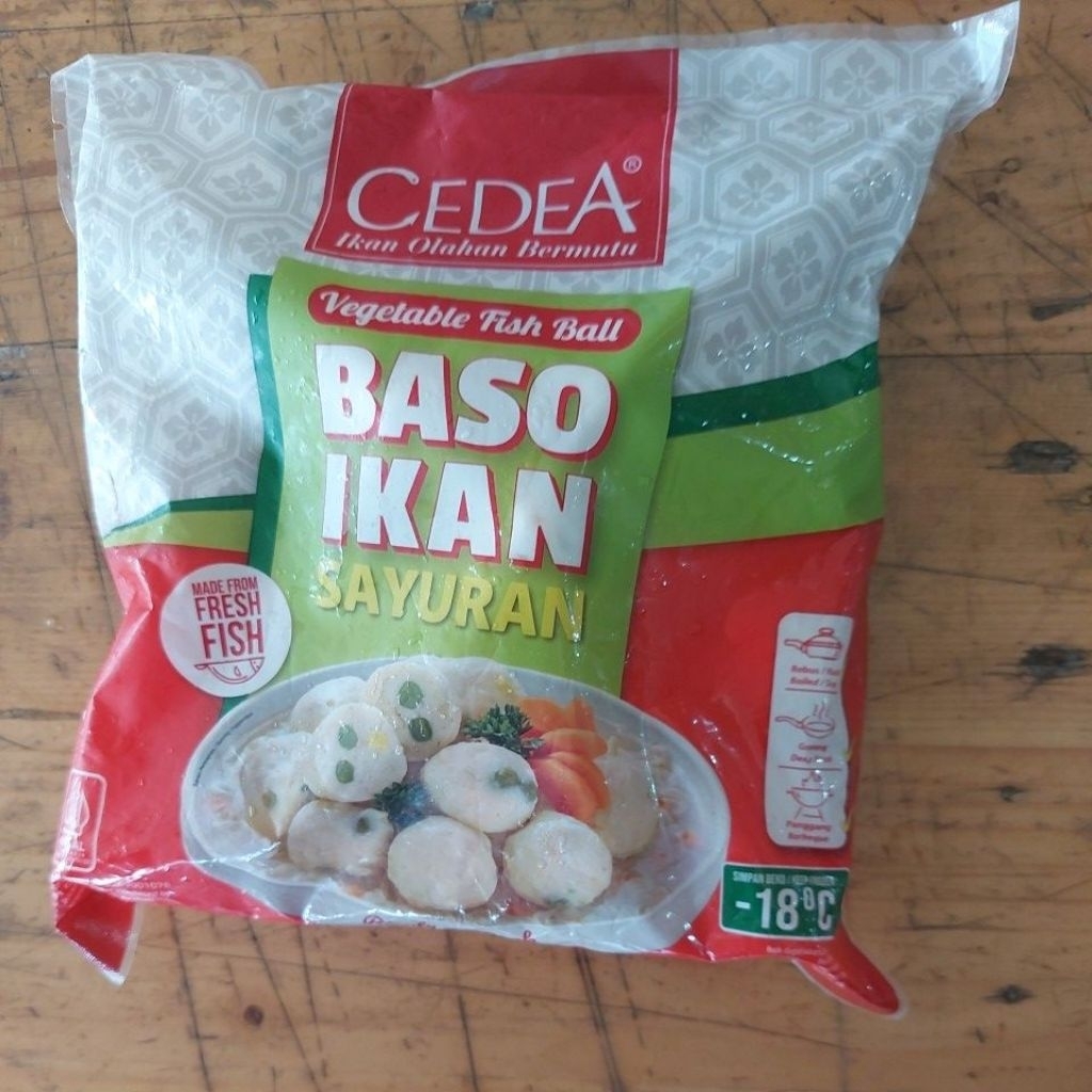 

CEDEA BAKSO IKAN SAYUR 500GR