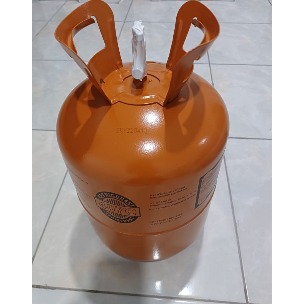 refrigerant r 407 / tabung pendingin 407 / obat 407 / r407