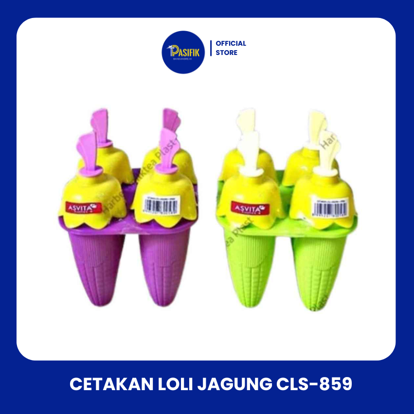 CETAKAN ES LOLY JAGUNG + Stik Asvita | Cetakan Es Krim / Cetakan Es Krim