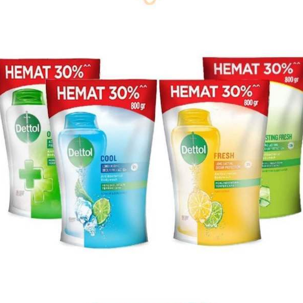 Diskon DETTOL SABUN MANDI CAIR 800 ML PERLINDUNGAN KUMAN