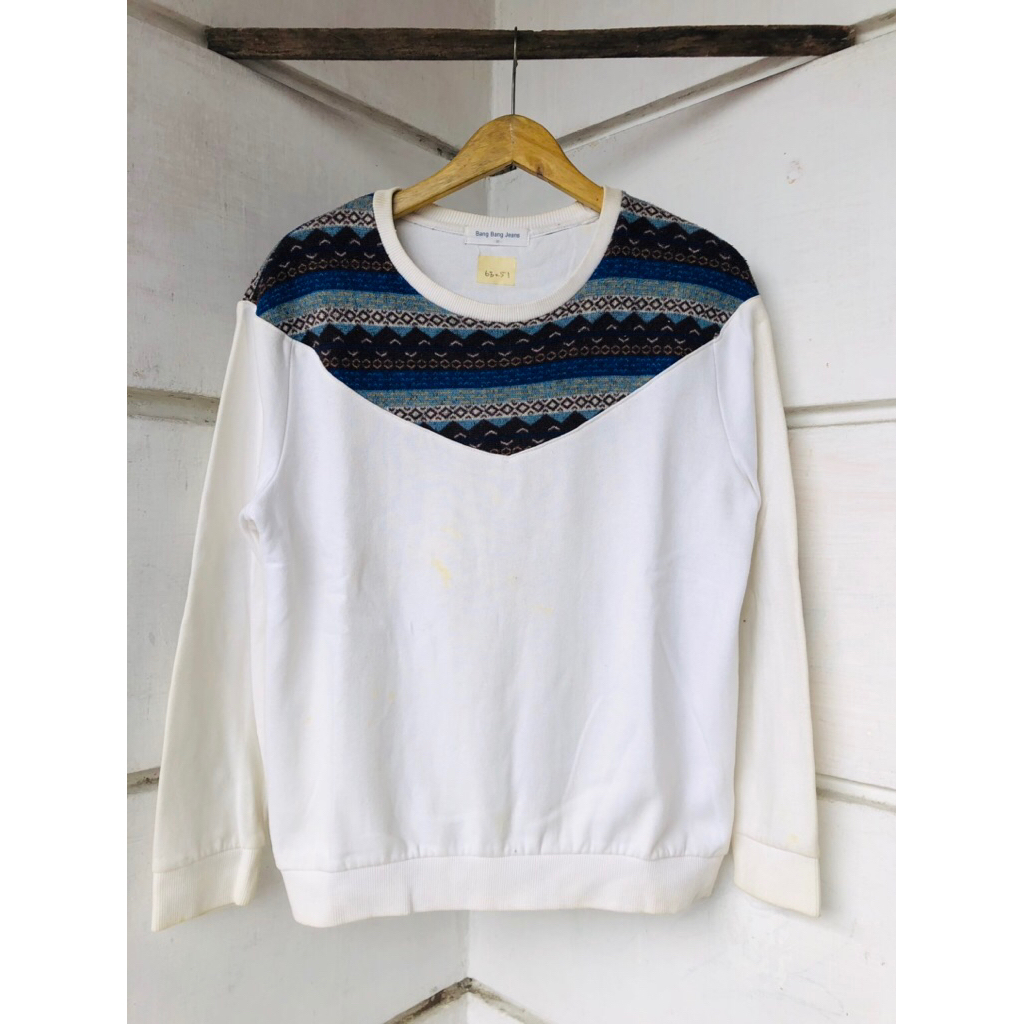 Crewneck Bang Bang Jeans Patern Navajo