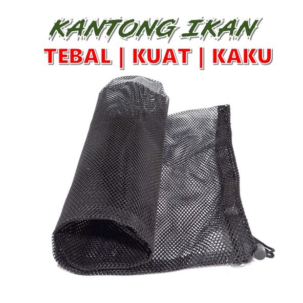 kantong ikan tebal & kaku seri 072 size S ( 30 x 40 cm ) & size L ( BESAR ) ( 30 x 70 cm ) bronjong 