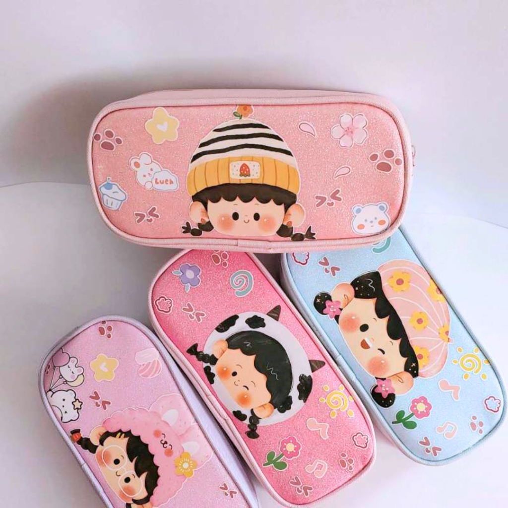

TEMPAT PENSIL ANAK KARAKTER IMPORT LUCU - PENCIL CASE KOTAK PENSIL JUMBO ACCESSORIES