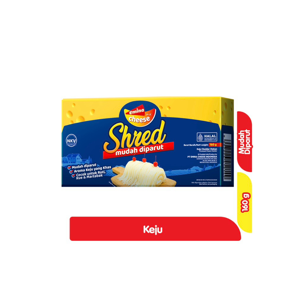 

Emina Cheese Shred Box 160 g