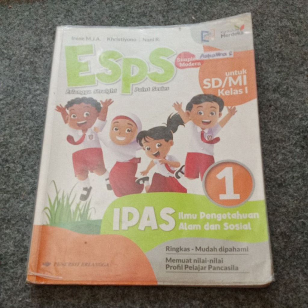 ESPS IPAS / ILMU PENGETAHUAN ALAM DAN SOSIAL UNTUK KELAS 1 SD