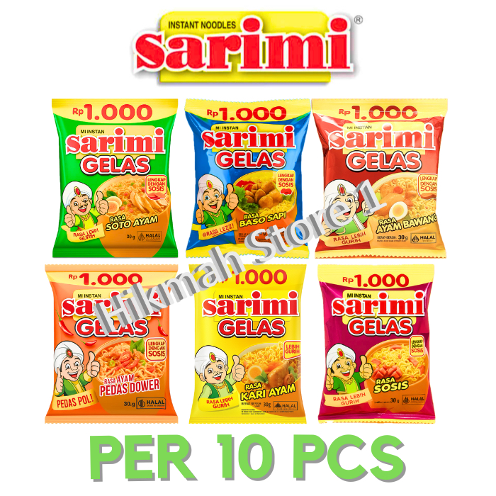 

Sarimi Gelas Renceng - Mie Instant - Mie Gelas - GROSIR