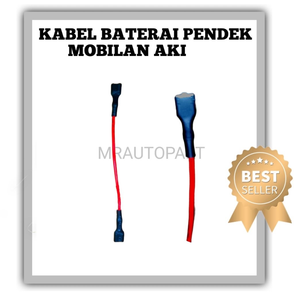 Kabel pendek  aki jumper baterai mobilan aki