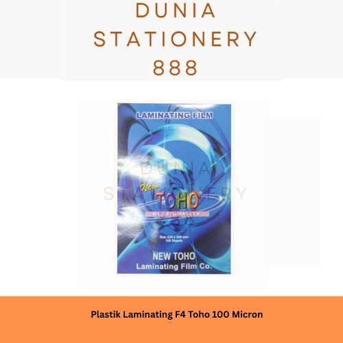 

Plastik Laminating F4 Toho Folio