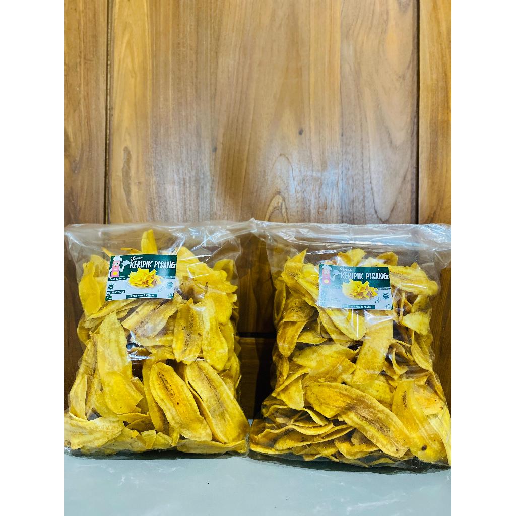 

Keripik Pisang Manis, Renyah, Gurih