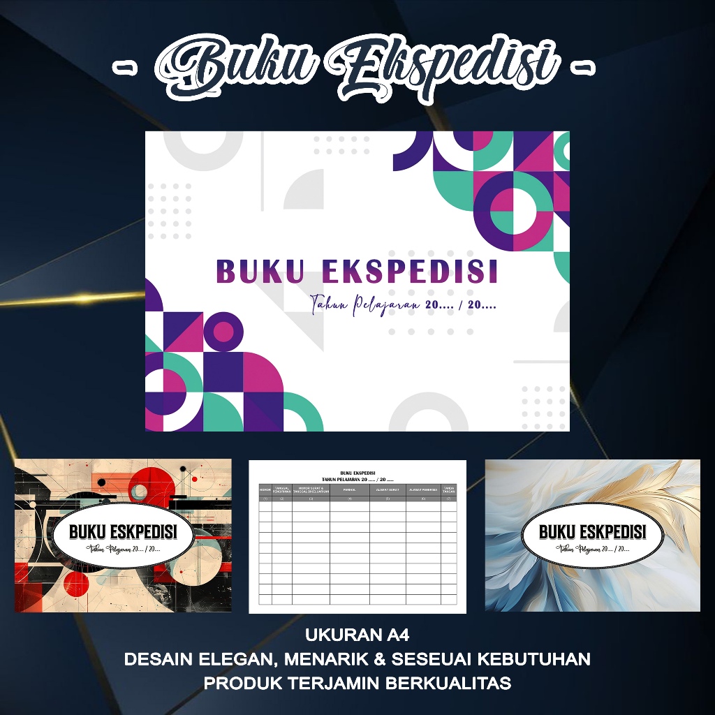 

BUKU EKSPEDISI BY GRAFISTETIK