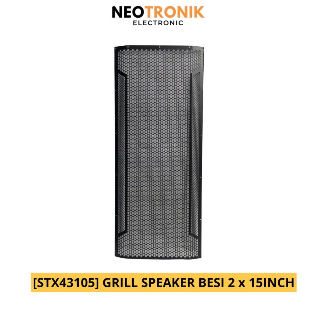 [STX43105] GRILL SPEAKER BESI 2 x 15INCH