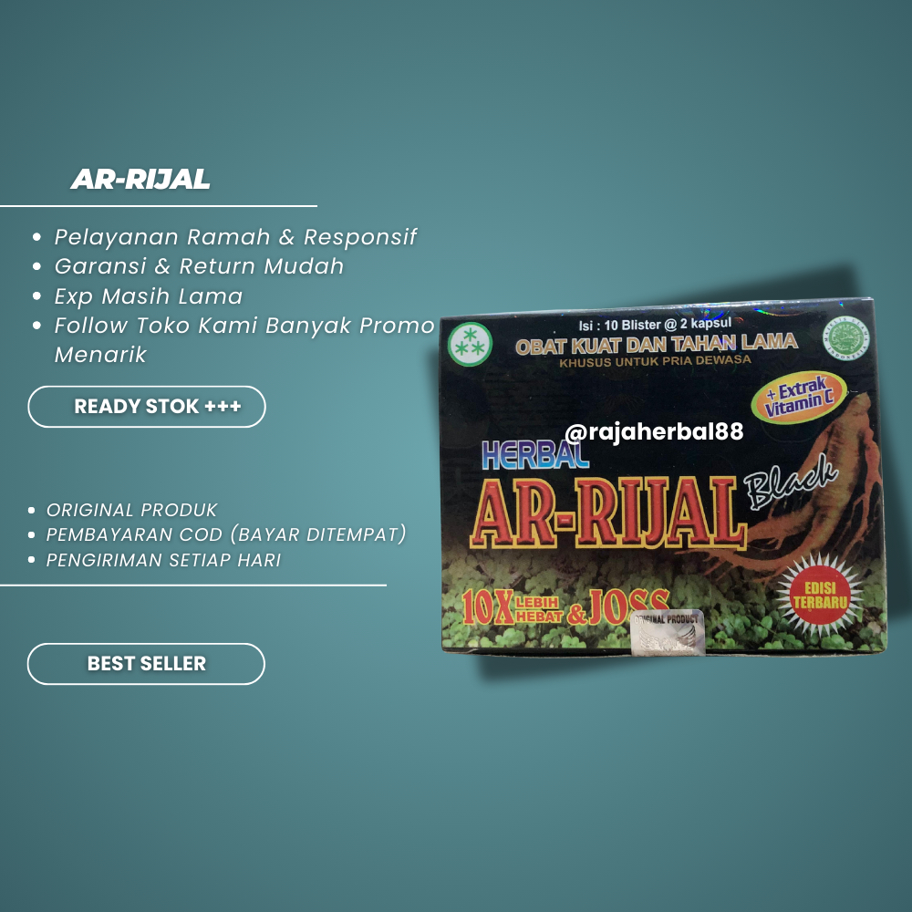 

Arrijal Kapsul Original 100%