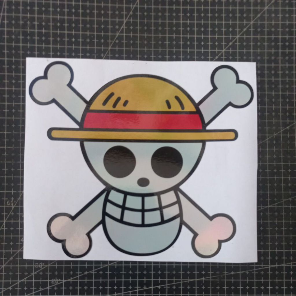 

Stiker One Piece Hologram cutting