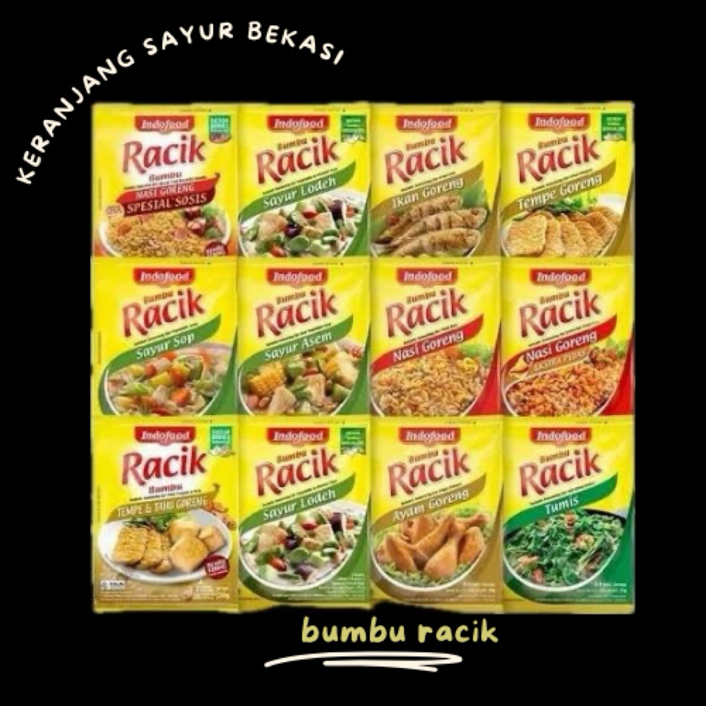

aneka bumbu racik / keranjang sayur bekasi