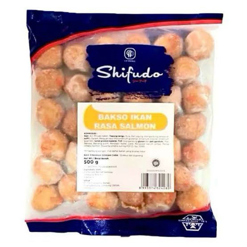 

Shifudo Bakso Salmon 500 gr (Frozen Food)