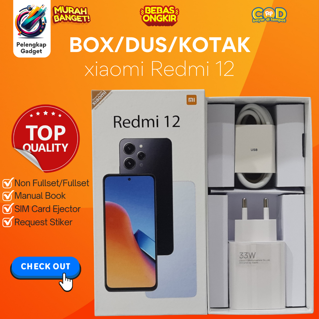 

BOX/DUS/KOTAK xiaomi Redmi 12