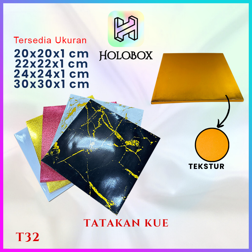 

Tatakan Kue | Cake | Alas Kue Sterofoam | Tray | Aksesoris | Kotak | T32