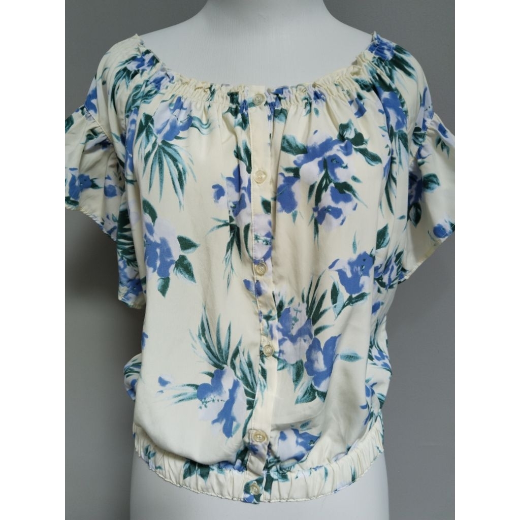 Blouse Sabrina Bunga bunga