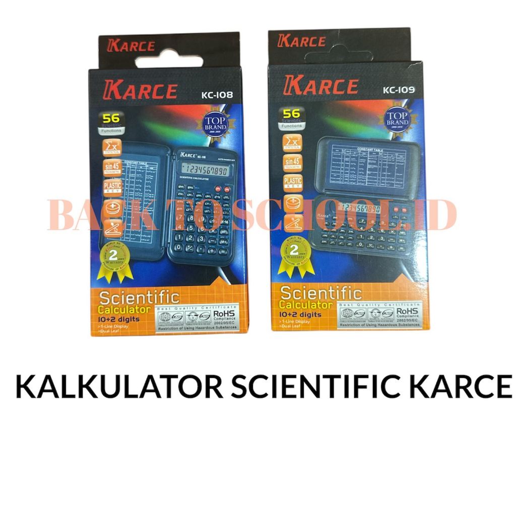 

[ 1 PCS ] KALKULATOR SCIENTIFIC KARCE