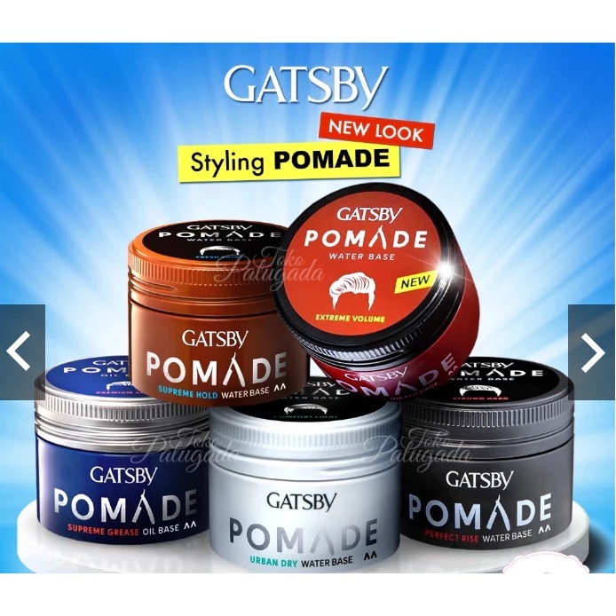 GATSBY Styling Pomade 30g & 75gr / Gatsby Pomade