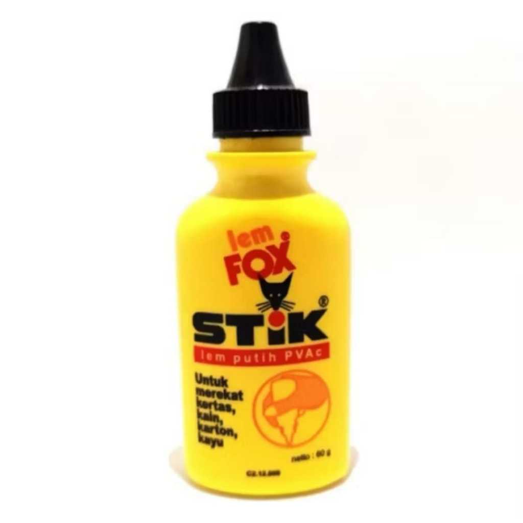 

Lem Fox Stick 60 Gr// LEM PUTIH PVAC