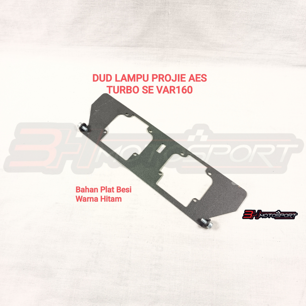 DUDUKAN LAMPU PROJIE AES TURBO SE PCX - SE VARIO 160 HITAM