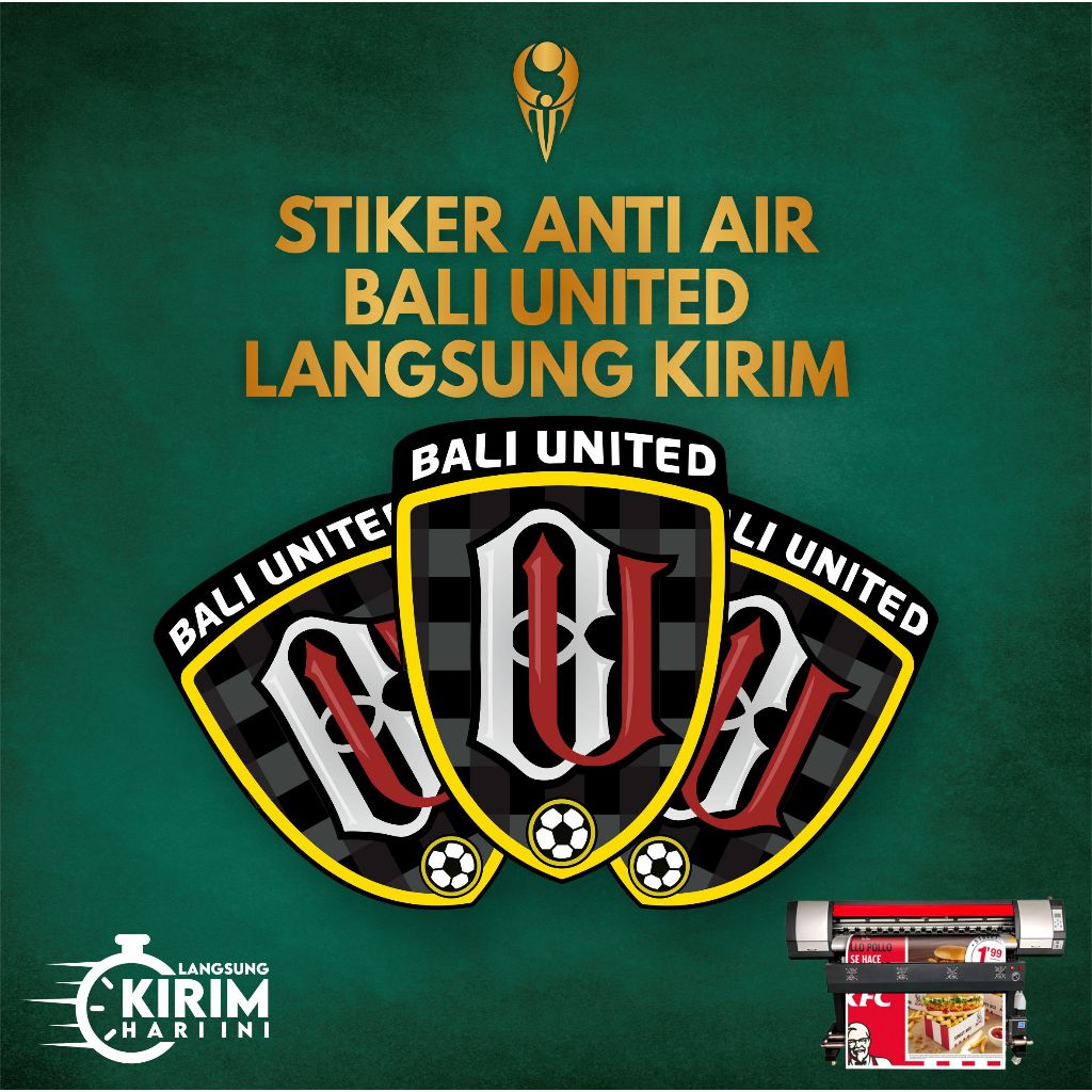 

STIKER ANTI AIR BALI UNITED LANGSUNG KIRIM - SOLDIMPRO