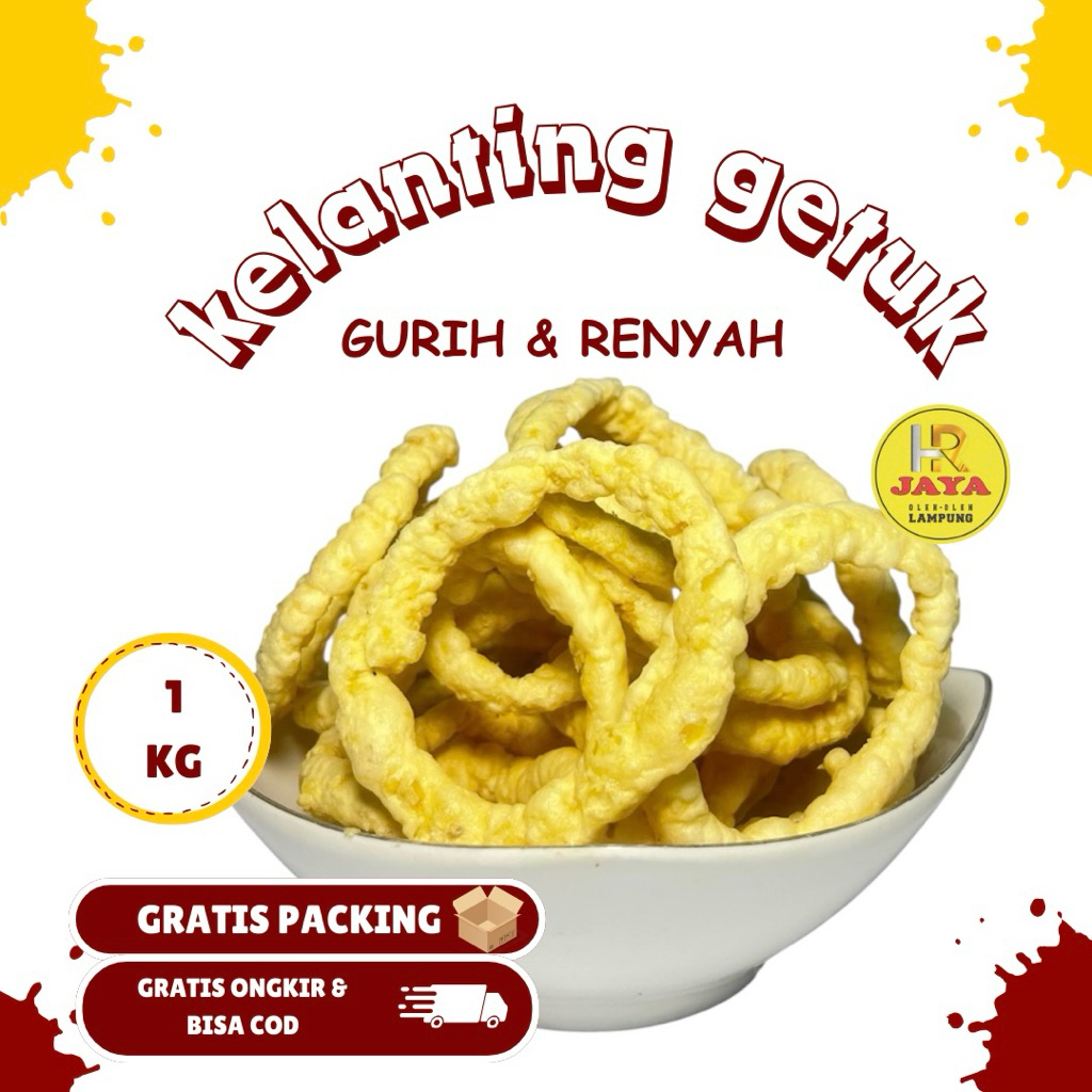 

PROMO 1 kg KELANTING GETUK singkong pringsewu / asli singkong