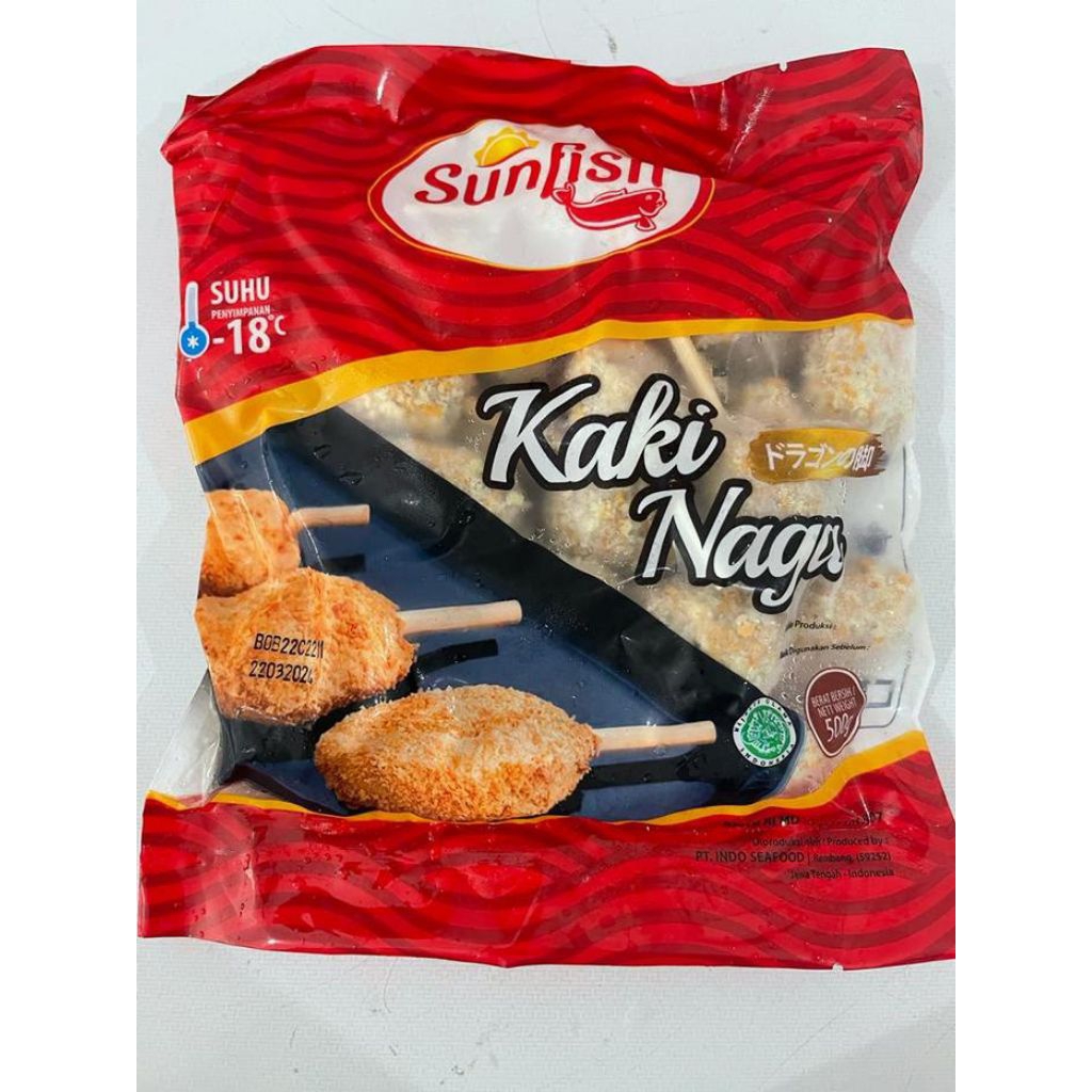 

Sunfish Kaki Naga 500 gr (Frozen Food)