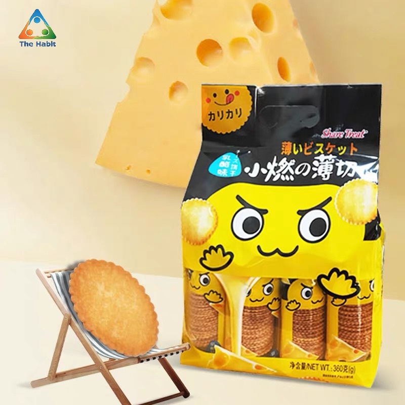(The Habit) Bairong Share Treat Biscuit 360g Bairong  Thin Biscuit 360g Bairong