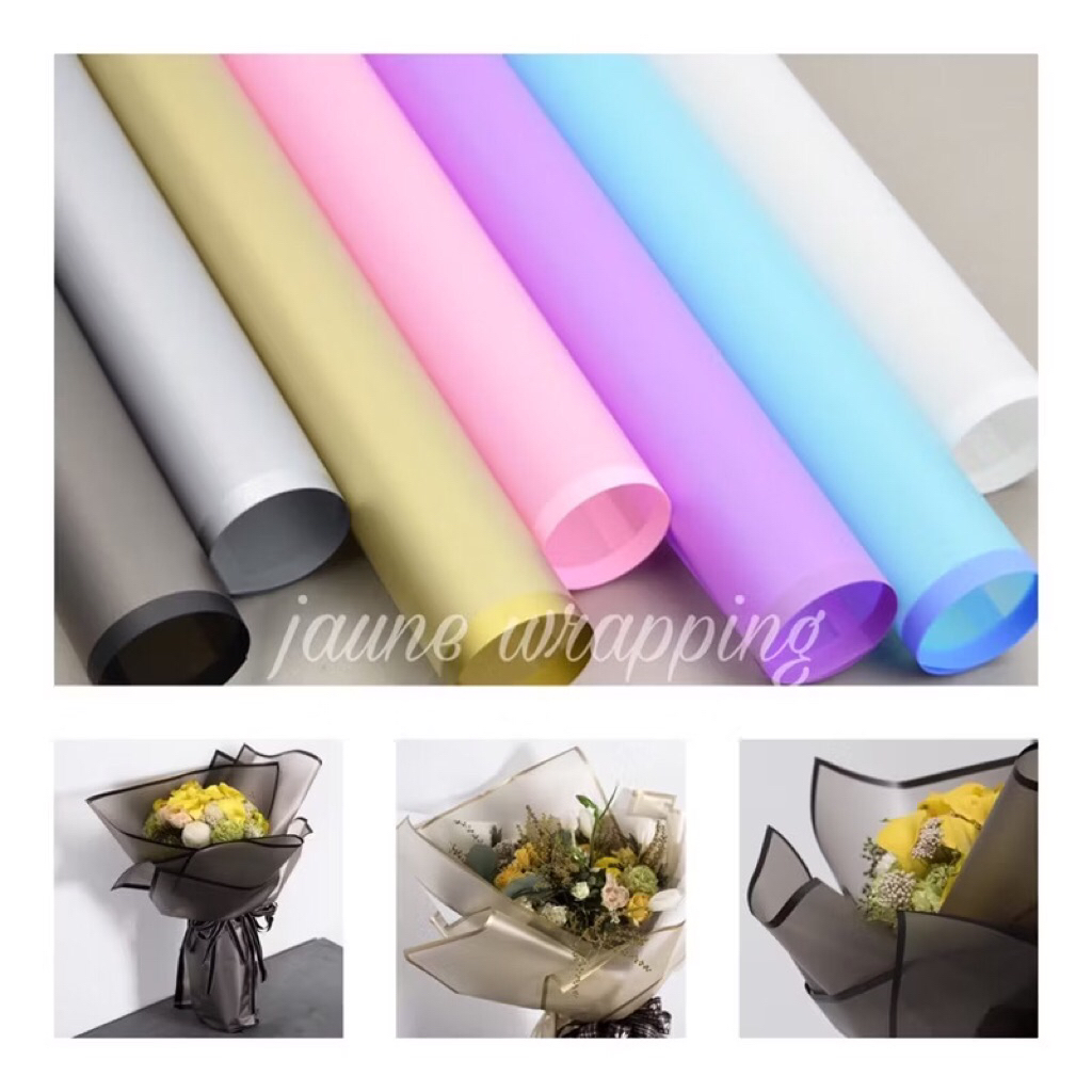 

[1PAK/20LEMBAR] JBB Kertas Buket Bunga / Flower Wrapping Paper Cellophane