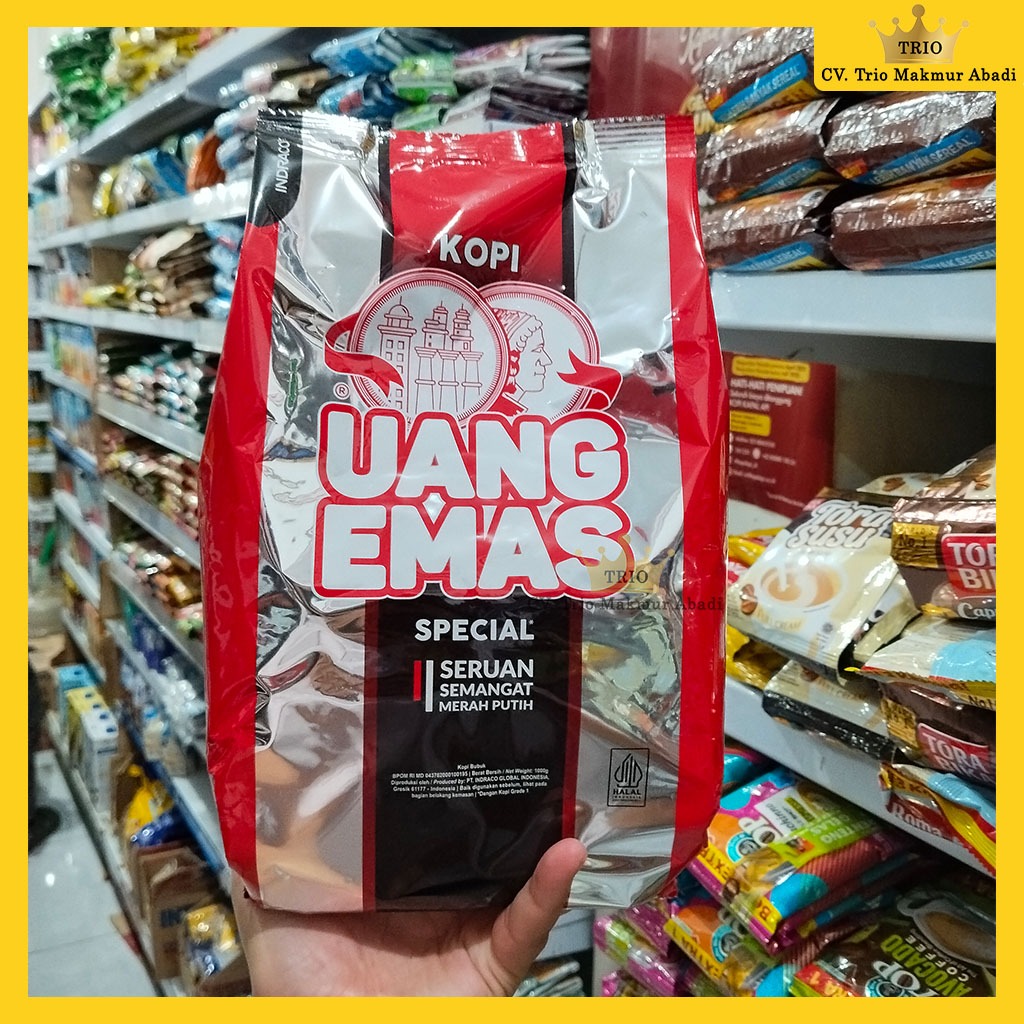 

Kopi Bubuk Uang Emas 1kg (Grosir)