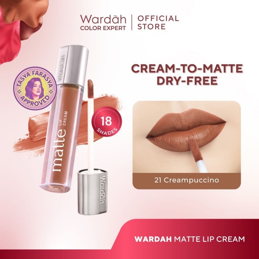 Wardah Exclusive Matte Lip Cream - Wardah Exclusive Matte Lip Cream Original