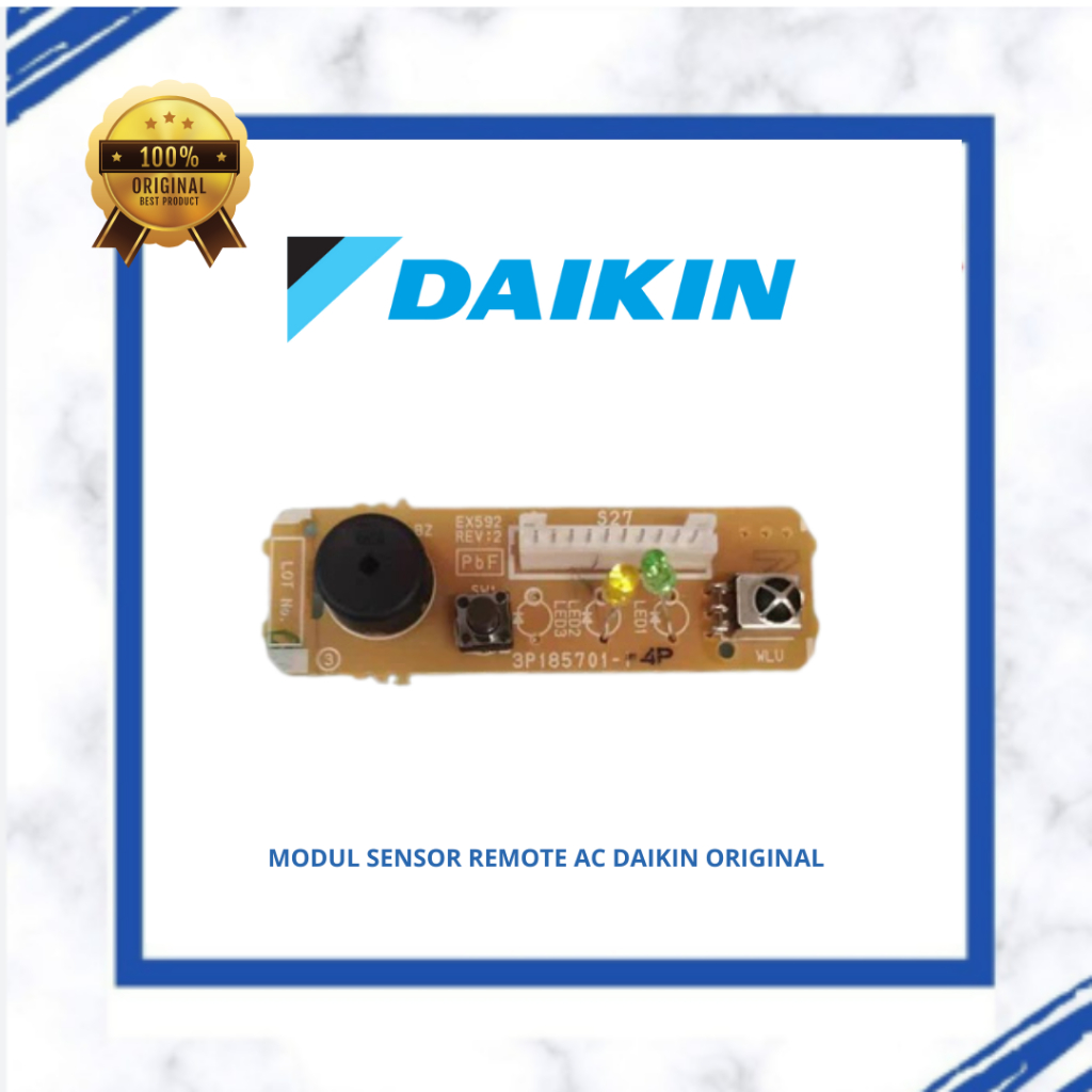 PCB RECIVER AC DAIKIN Untuk model AC DAIKIN: CTKC15QVM4 CTKC20QVM4 CTKC15RVM4 CTKC20RVM4 CTKC25RVM4 