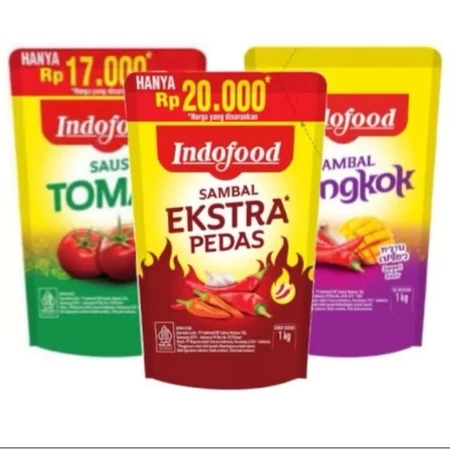 

Indofood Saos Sambal Reffil 1kg