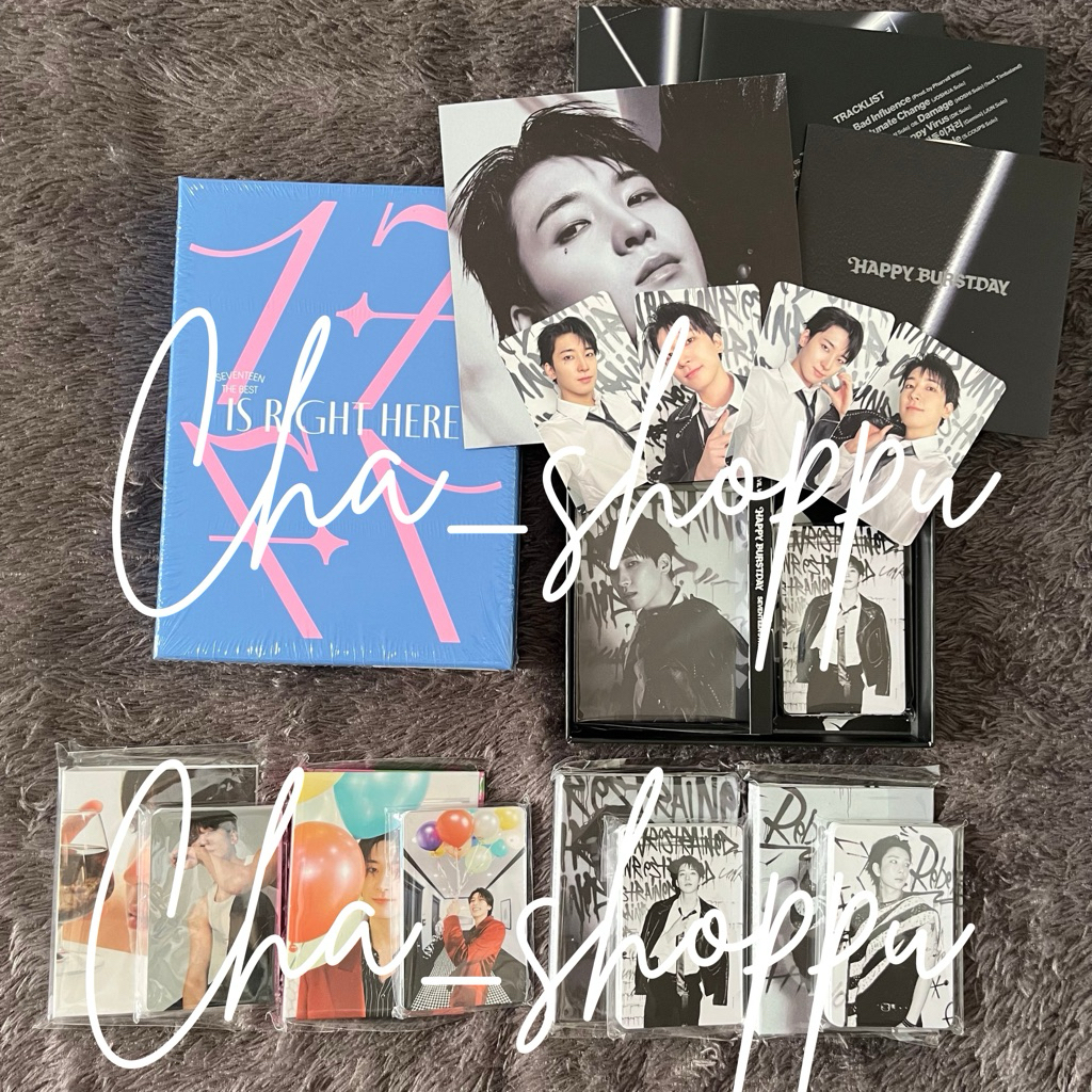 [READY STOCK] SEALED UNSEALED ALBUM STF SPILL THE FEELS 17 RIGHT HERE DEAR CARVER CARAT VERSION, FTS