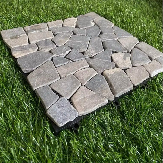 Decking Tile Batu Mozaik/Batu Alam/Batu Ubin/Batu Mosaik