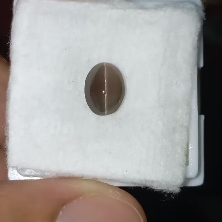 Batu permata natural cat's eye silimanite