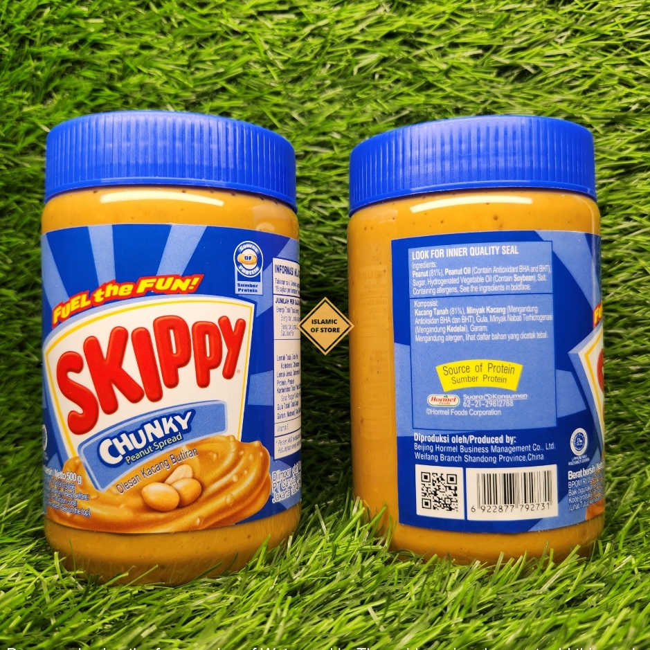

ORIGINAL SKIPPY CHUNKY / PEANUT BUTTER 500 GR SELAI KACANG | TERMURAH ORIGINAL 100%