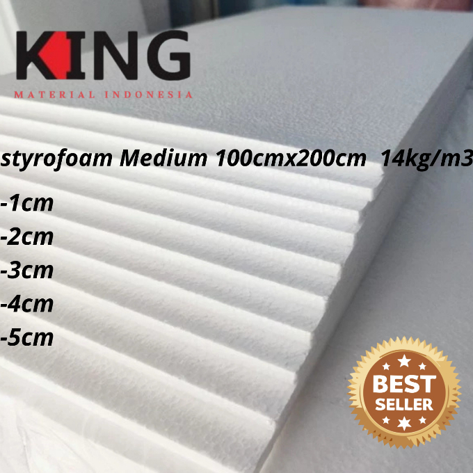 

Styrofoam 4cm 100cmx200cm