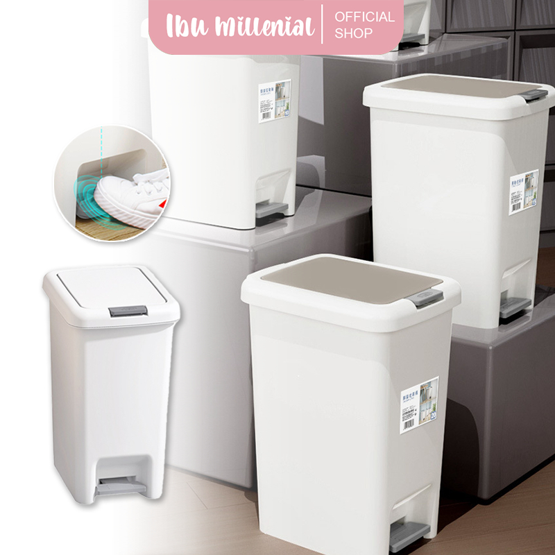 New Ibumillenial Tempat Sampah Injak Kaki Tempat Sampah Dapur Penyimpanan Sampah Organizer Rumah