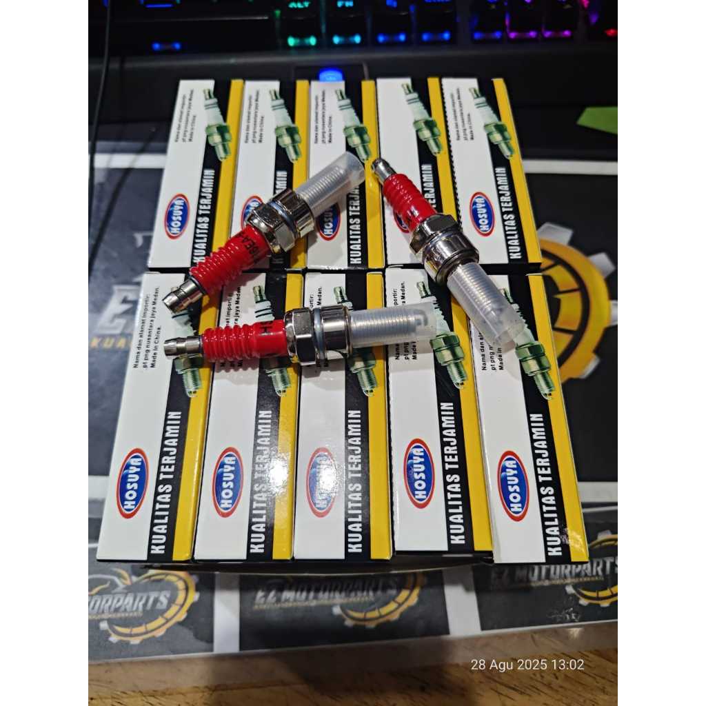 BUSI SEPEDA MOTOR KARISMA MERK HOSUYA