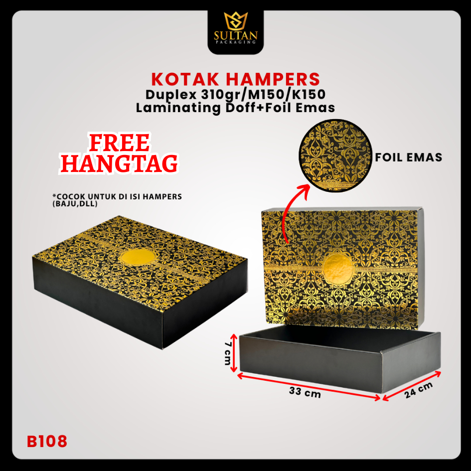 

Box Hampers - Kotak Kado - Gift box Premium - Dus Packaging - B108