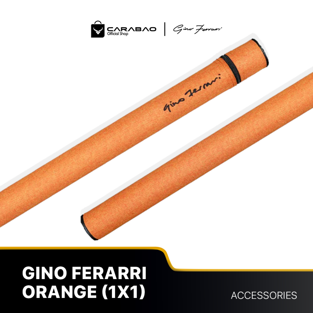 Gino Ferarri Cue Case Orange (1x1) - Cue Case Billiard