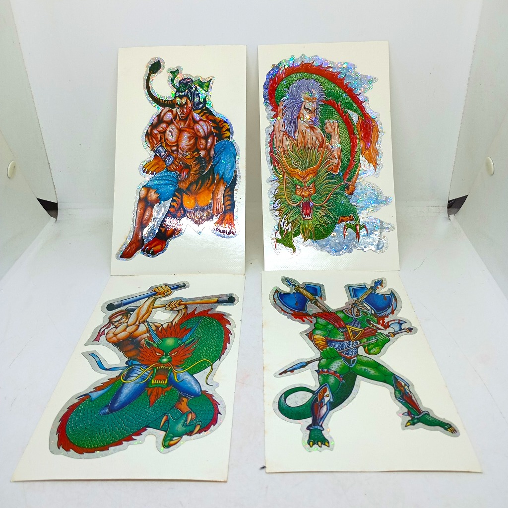 

Sticker Pendekar Naga Pendekar Kungfu Satu Paket Isi 4 Pcs STICKERLAND