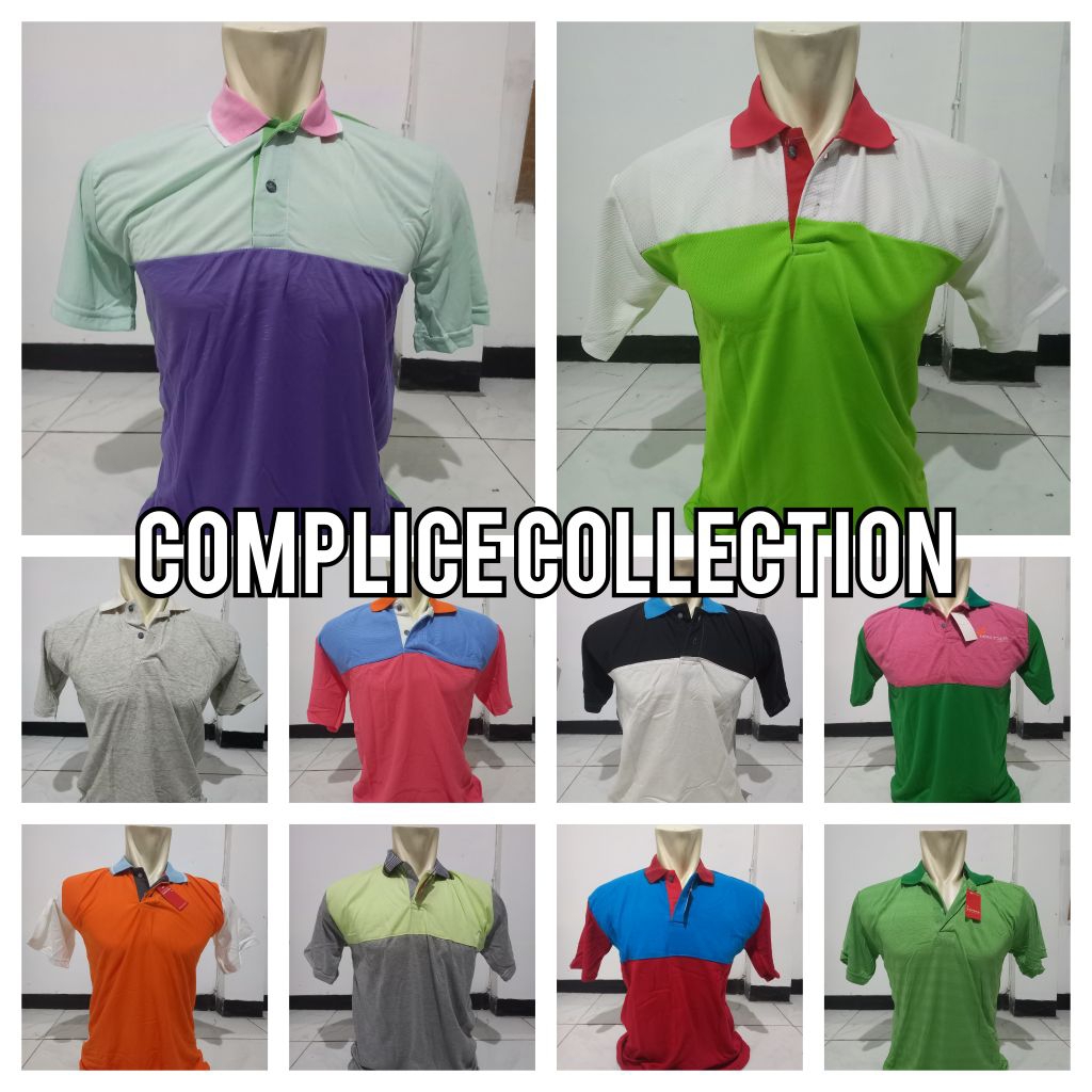 Baju/Kaos berkerah Pria Complice Collection