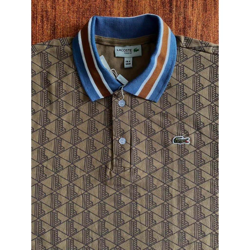 PoloTshirt Lcst Monogram Print Brown Free Box