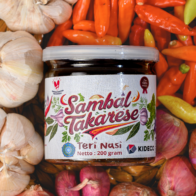 

Sambal Teri Nasi Gurih Pedas – Sambal Takarese Homemade 100% Halal