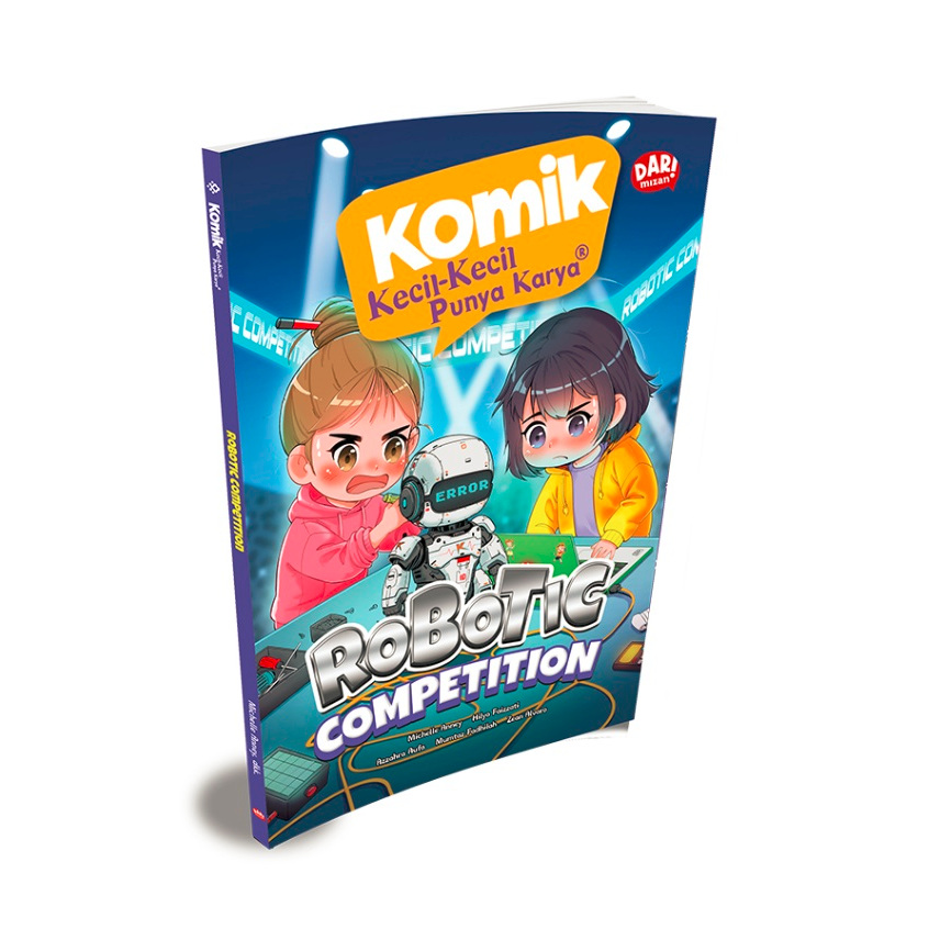 [Noura] Buku Anak Komik KKPK: Robotic Competition| Komik Persahabatan Karya Penulis Cilik